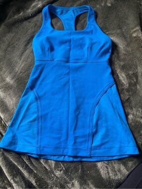 RARE lululemon athletica POOLSIDE BLUE Racerback Tank